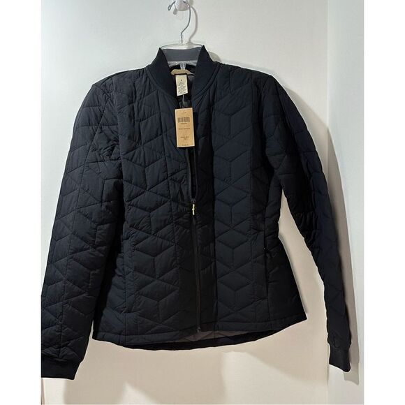Duluth Trading Co Agiloft women’s black nylon quilted jacket NWT size S. #C-0780 - Picture 1 of 4